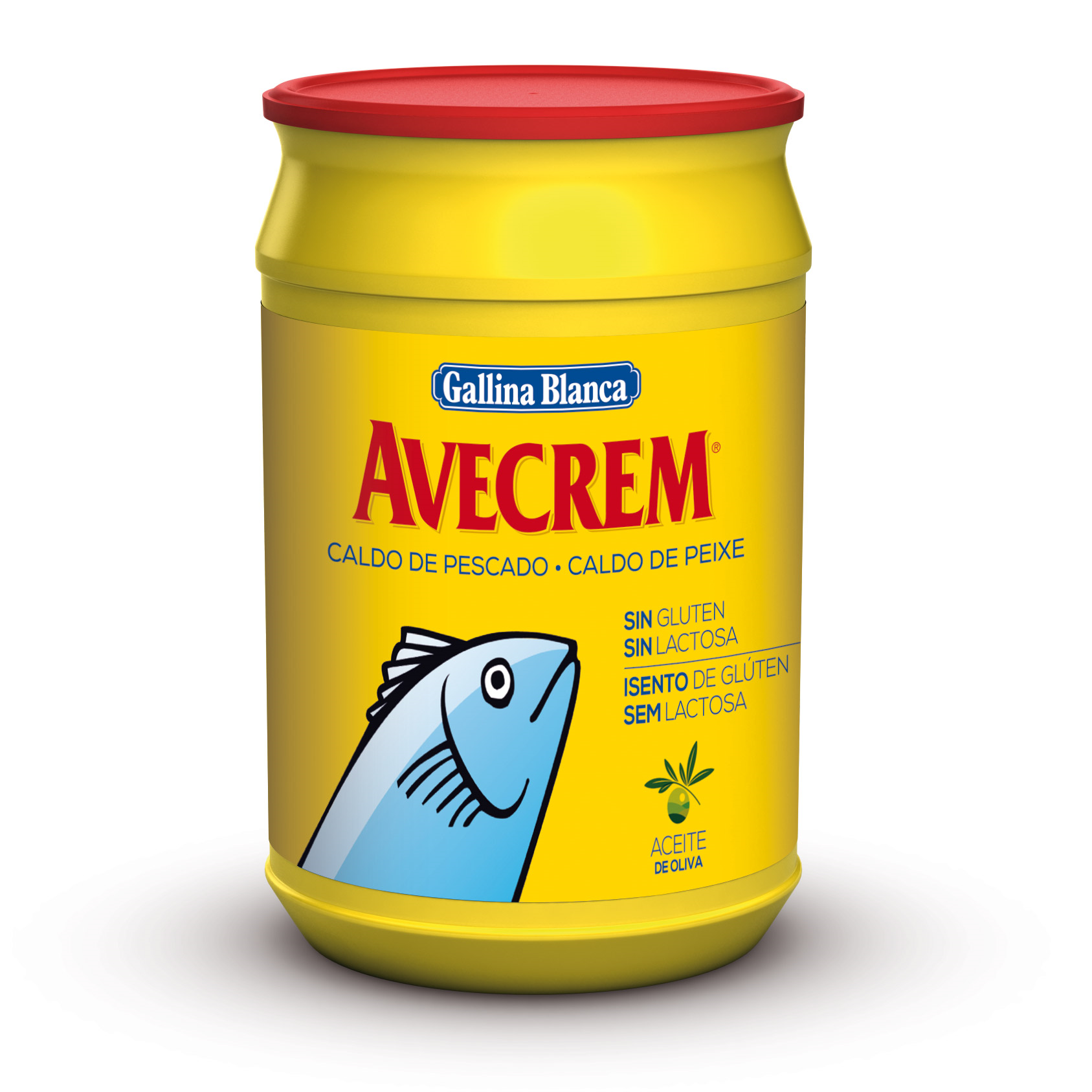 Avecrem de pescado, sin gluten ni lactosa, 1kg
