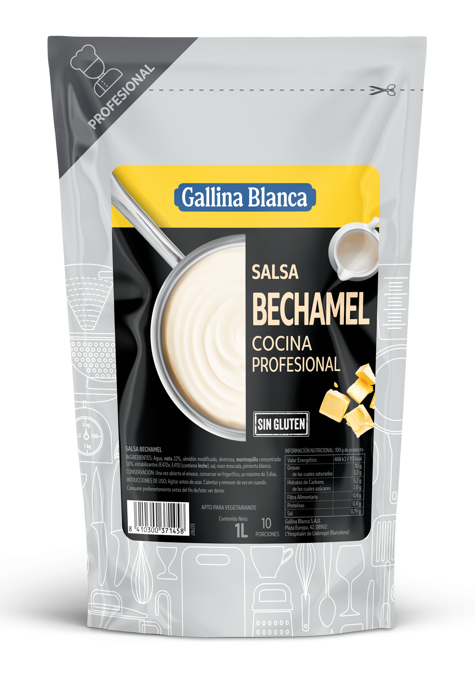 Salsa Madre Bechamel