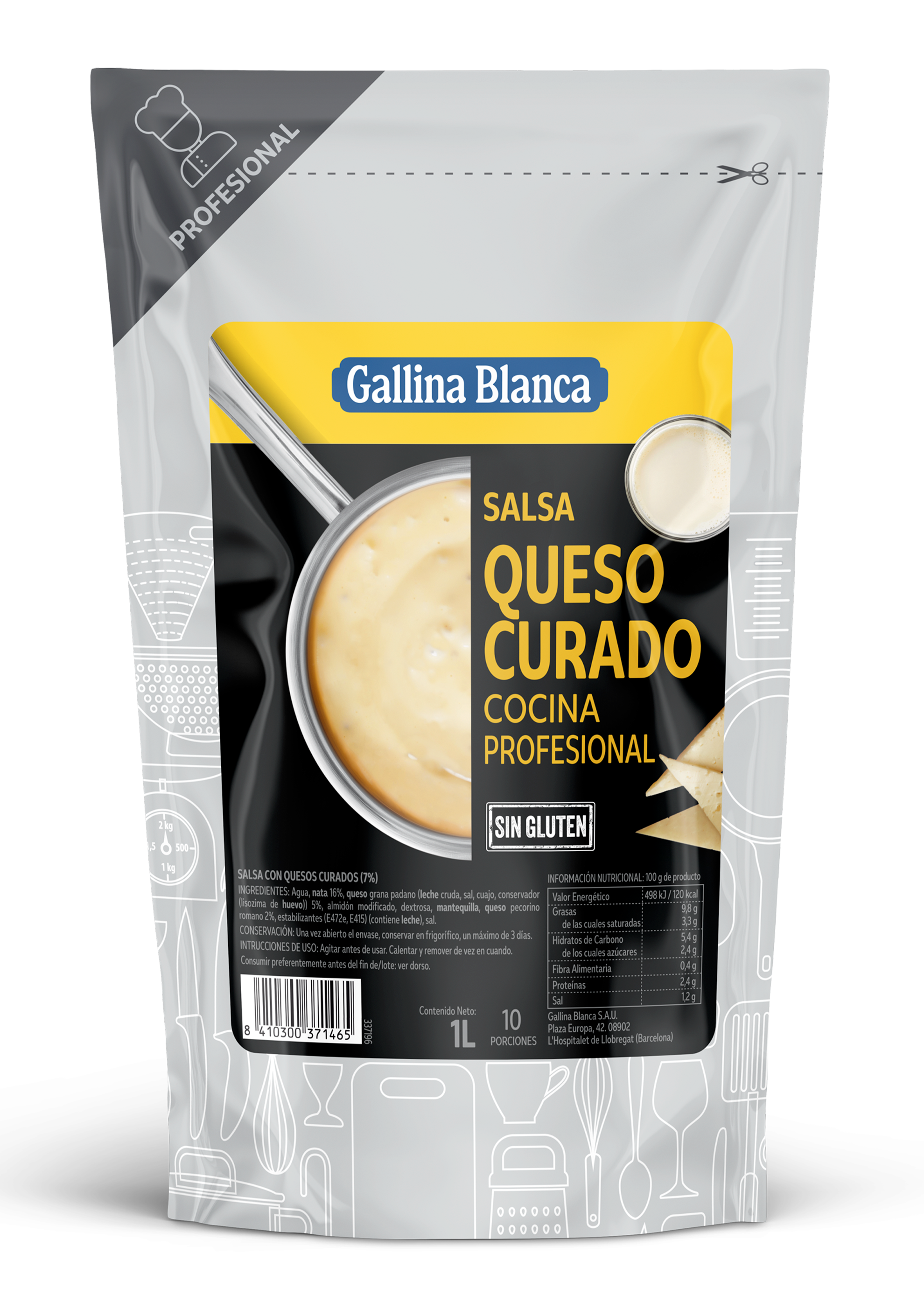 Salsa Madre Queso Curado