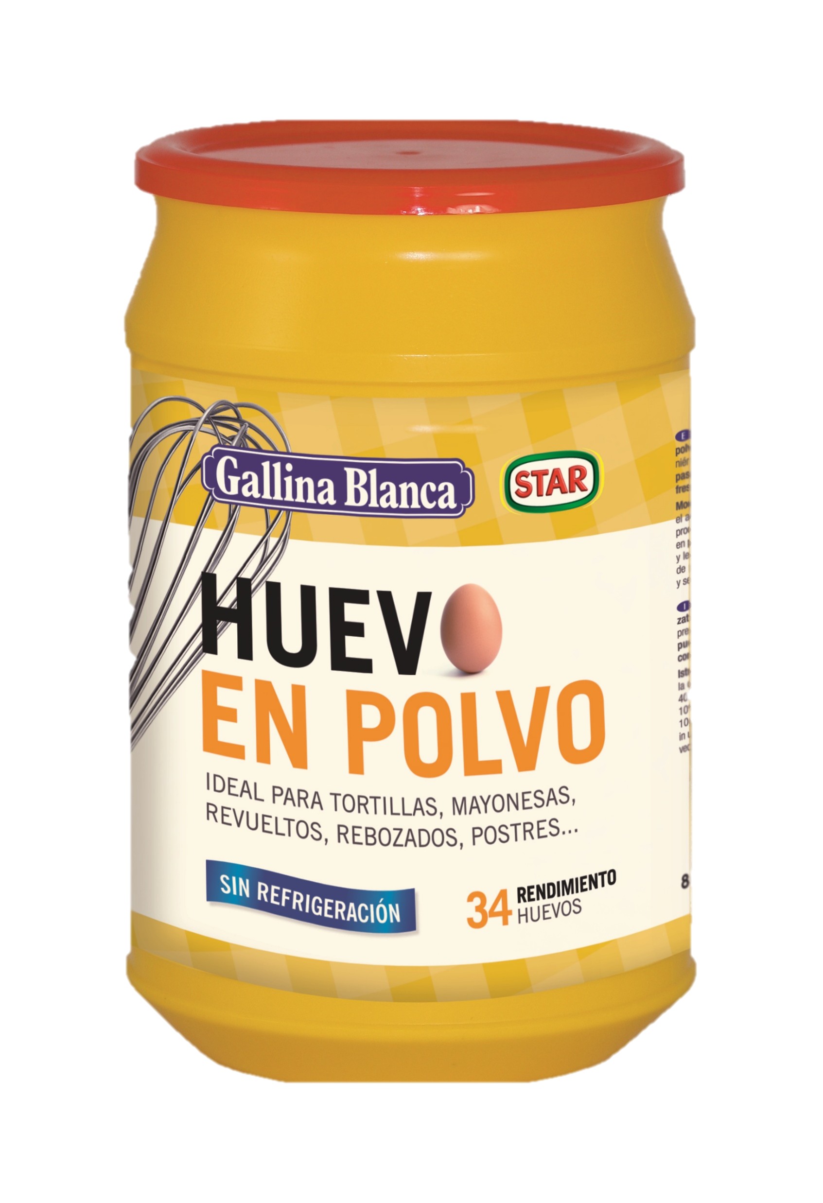 Huevo deshidratado