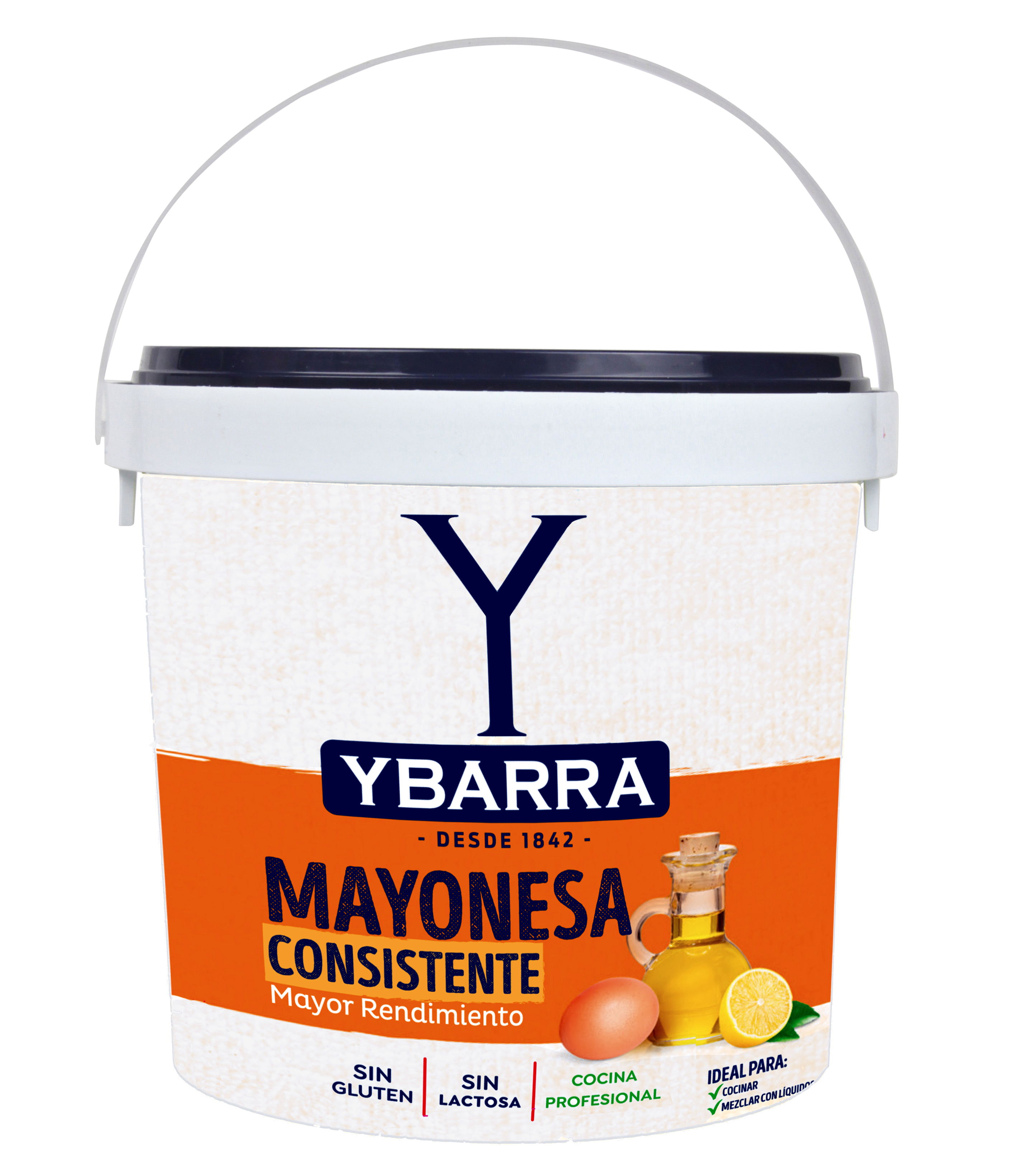 Mayonesa Consistente cubo 3,5kg