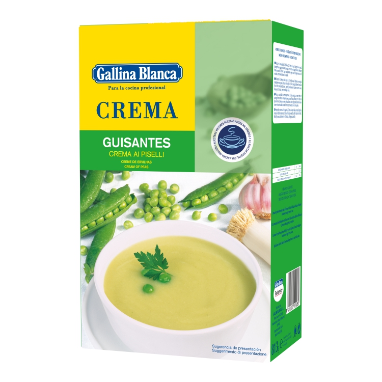 Crema de guisantes