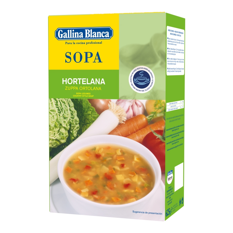 Sopa hortelana