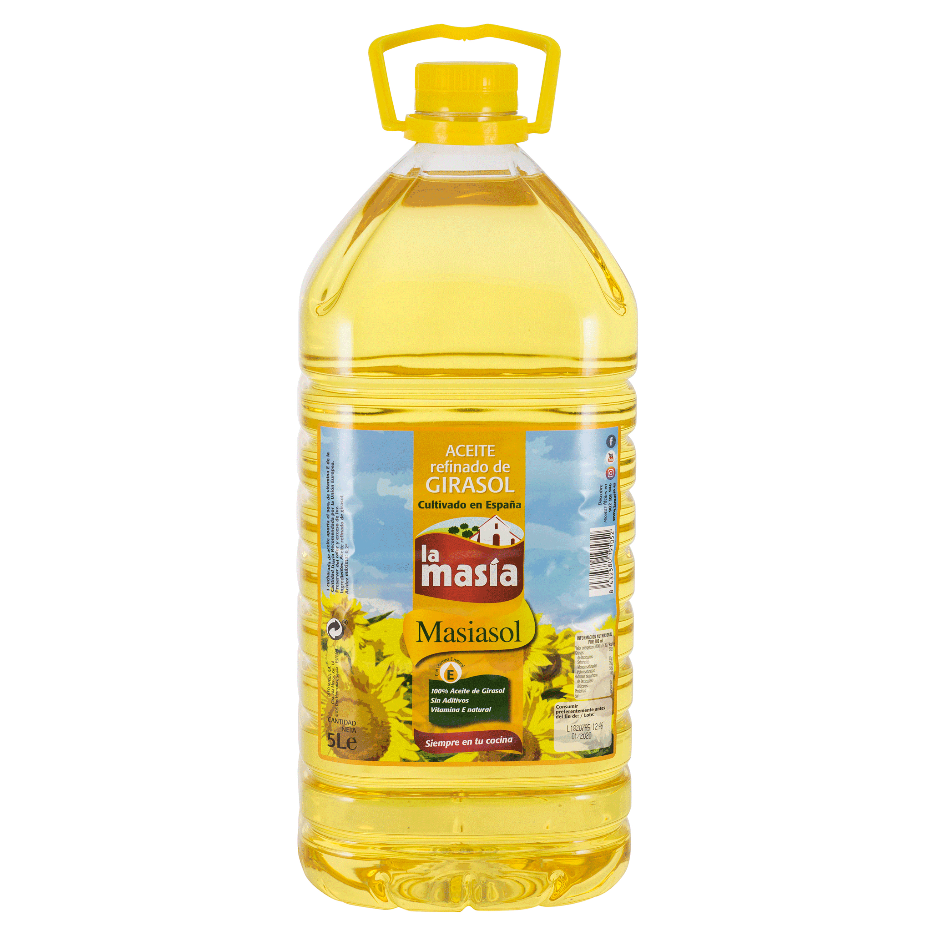 Aceite Girasol Masiasol 5L