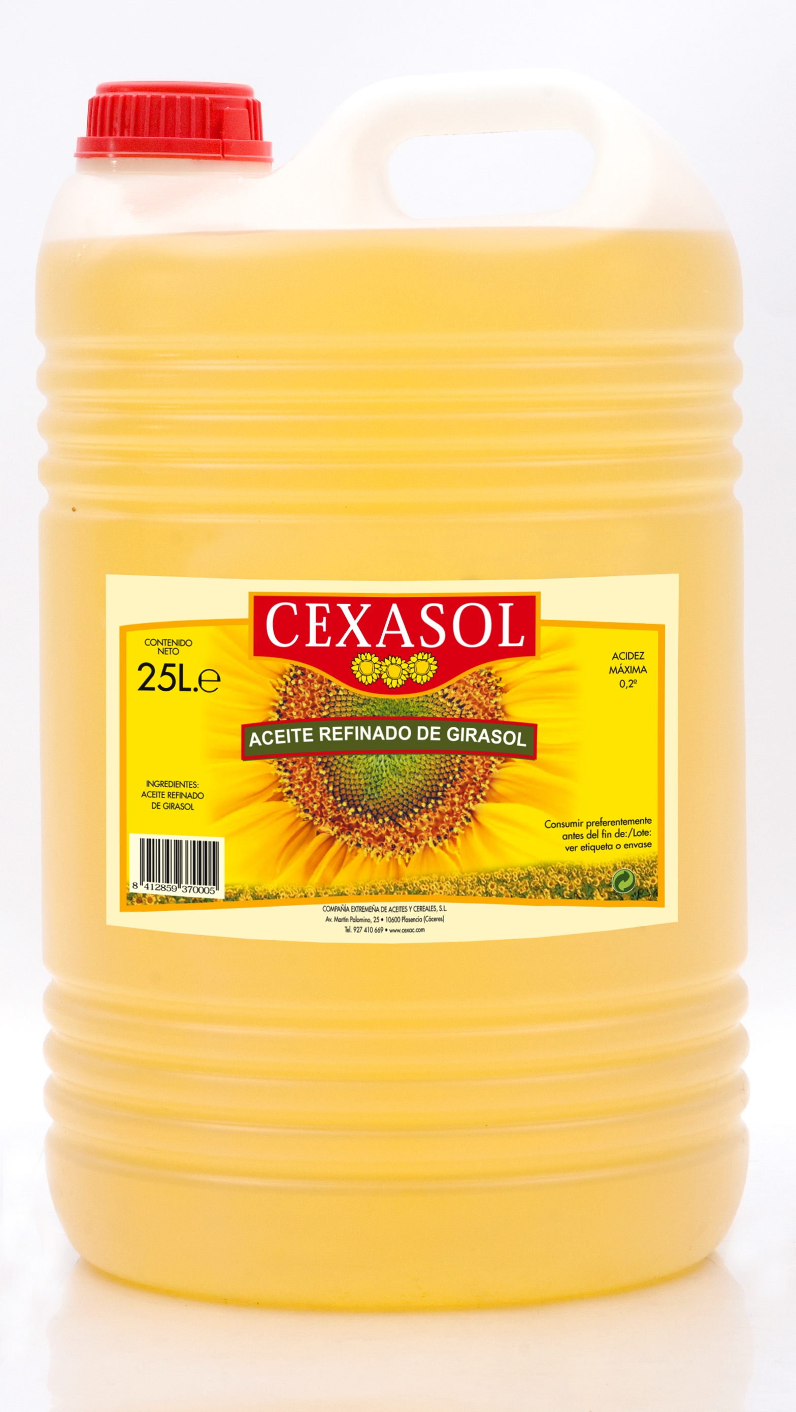 Aceite Girasol Cexasol 25L