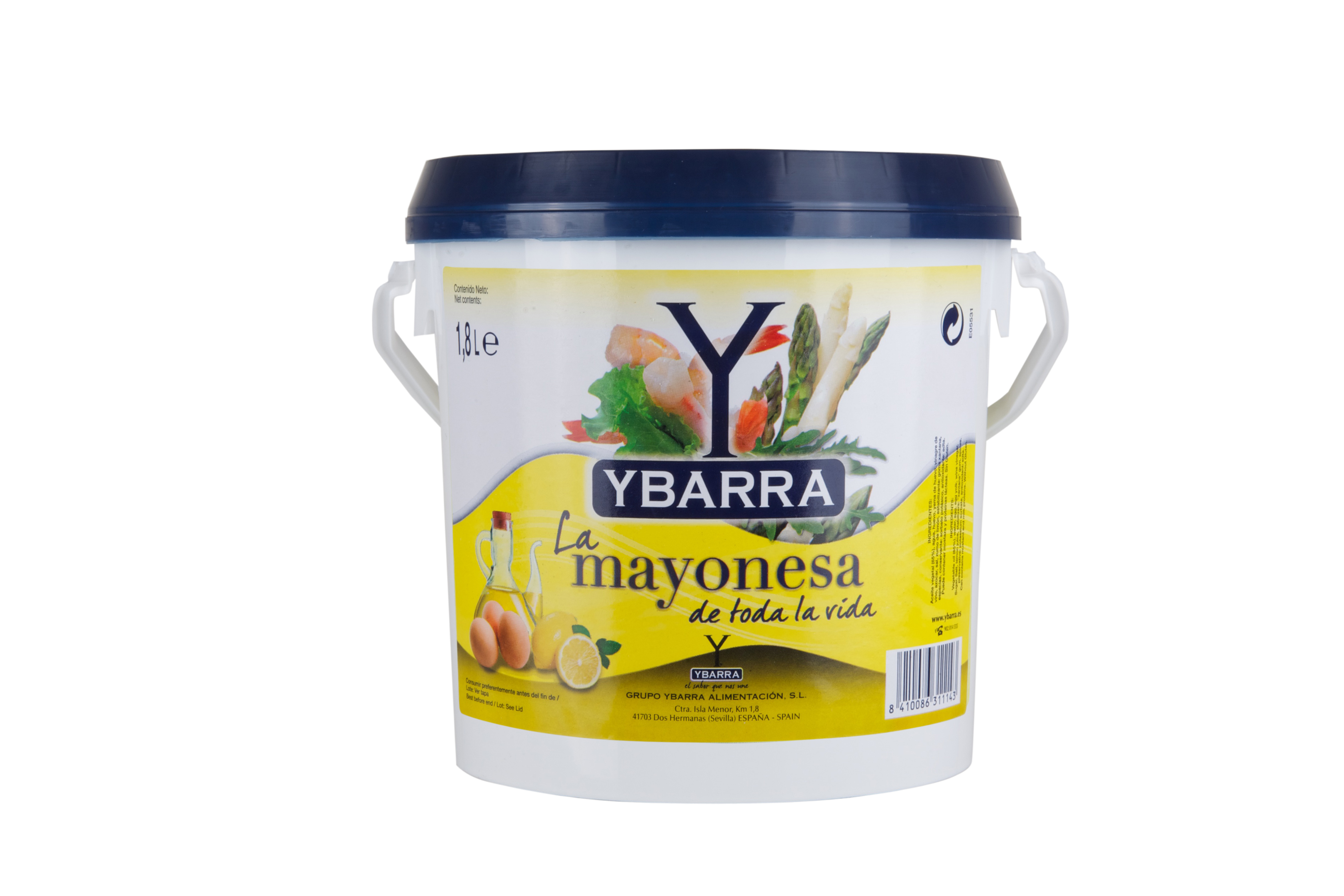 Mayonesa cubo 1,8kg