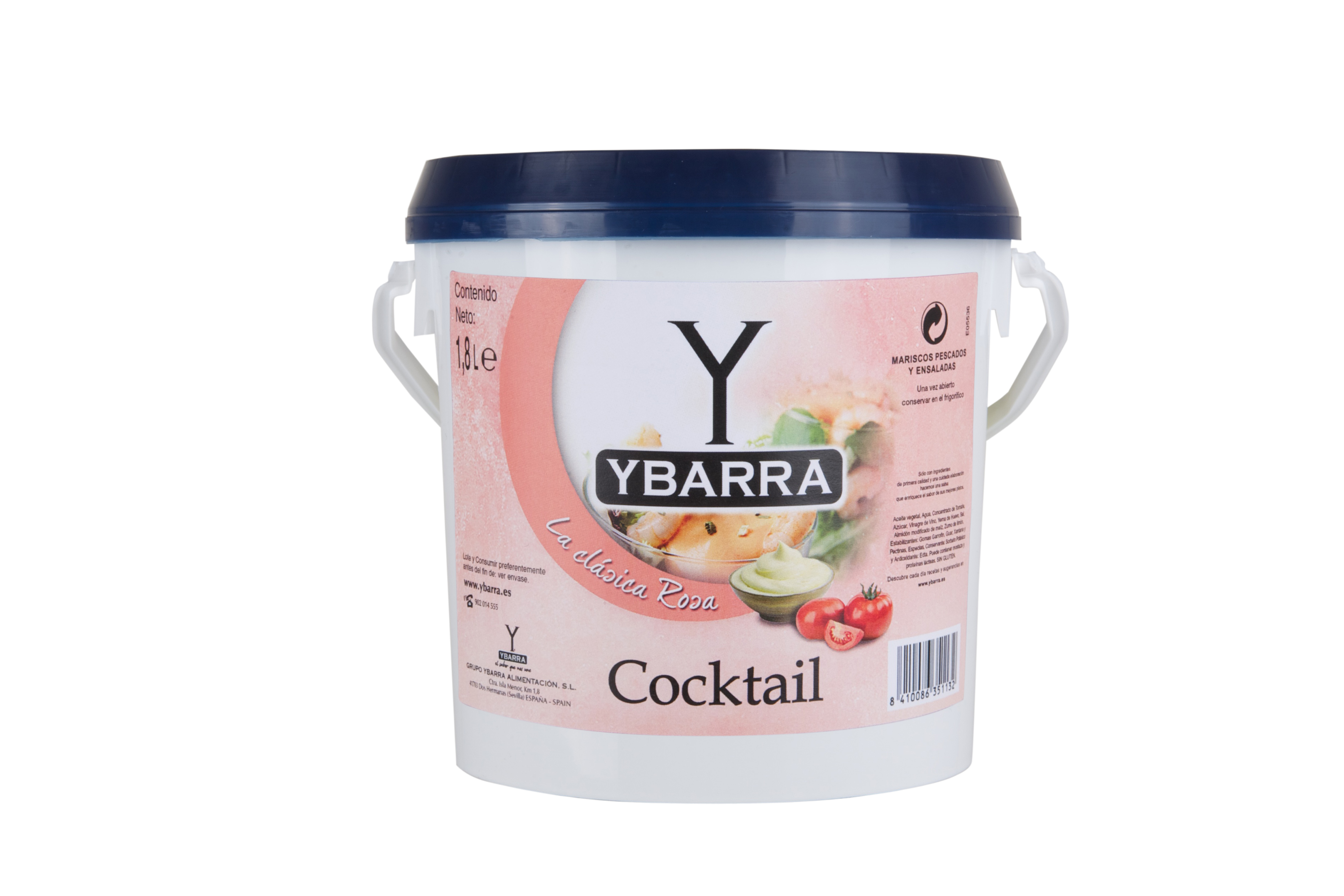 Salsa Cocktail cubo 1,8kg