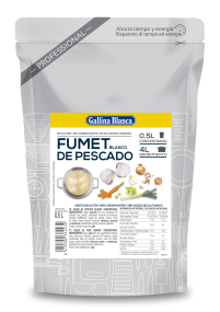 Caldo líquido concentrado Fumet Blanco 0,5L, rinde 4L
