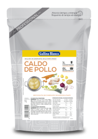 Caldo líquido concentrado Pollo 1L, rinde 8L
