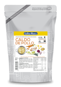 Caldo líquido concentrado Pollo 0,5L, rinde 4L