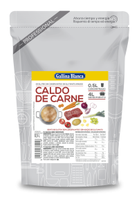 Caldo líquido concentrado Carne 0,5L, rinde 4L
