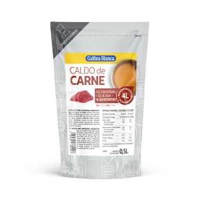 Caldo líquido concentrado Carne 0,5L, rinde 4L