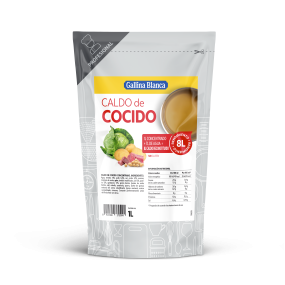 Caldo líquido concentrado Cocido 1L, rinde 8L